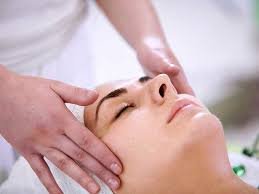 Face massage for woman
